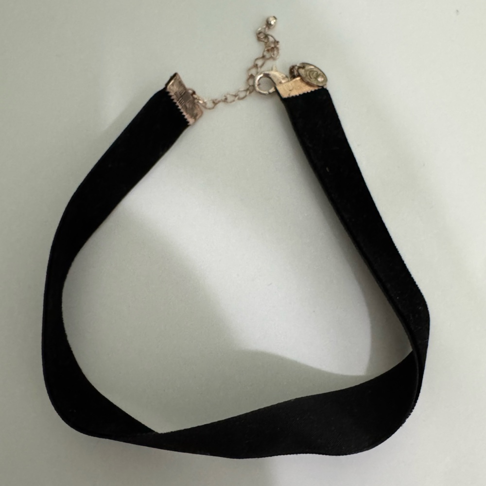 Black Velvet Choker Necklace